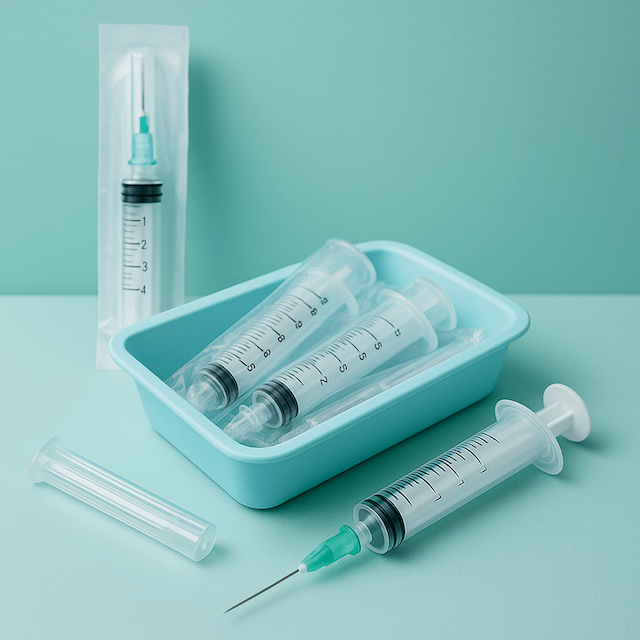 Disposable Syringes with Needle